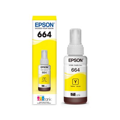 Botella de Tinta Epson 664 Amarilla