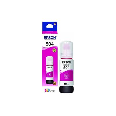 botella de tinta 504 magenta para l4150, l4160