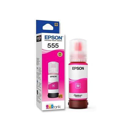 Botella De Tinta Epson 555 Magenta Para L8180 L8160