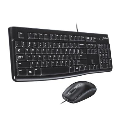 Combo Teclado y Mouse Logitetech MK120 USB