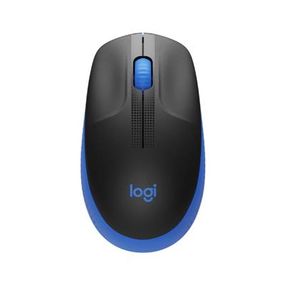 Mouse Logitech Wireless M190 Full Usb Blue 24ghz