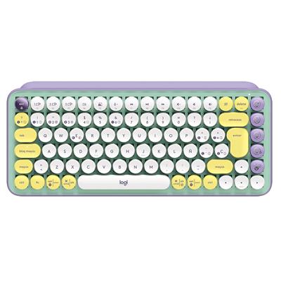 Teclado Logitech Pop Keys Mecanico Fresh Vibes