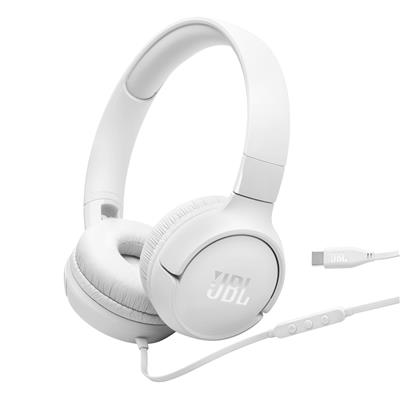 Auricular JBL TUNE 520C USB-C White