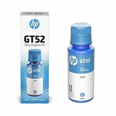 Botella de Tinta HP GT52 Cian