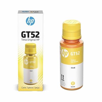 Botella de Tinta HP GT52 Amarilla
