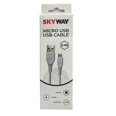 CABLE MICRO USB A USB 2MTS