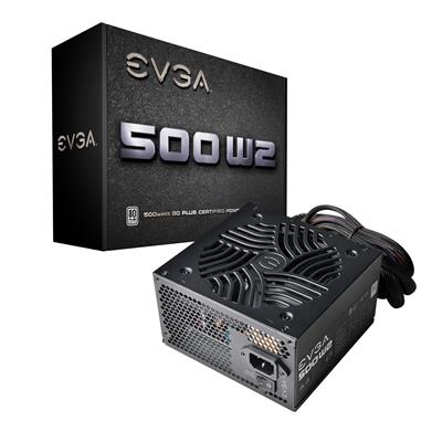 Fuente Gamer Evga 500W 80+ White W2