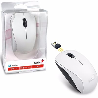 Mouse Genius Inalambrico Blanco NX-7000