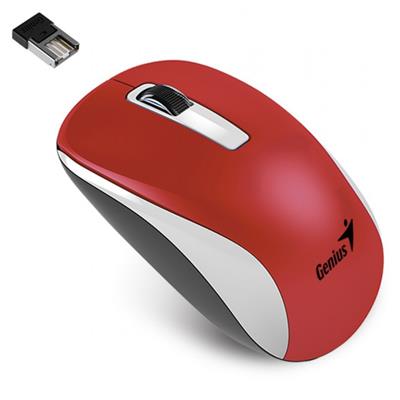 Mouse Genius NX-7010 White+Red Wireless Blister