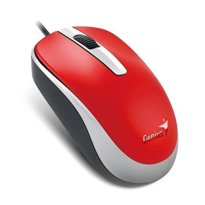 Mouse Óptico Genius Usb Rojo  DX-110