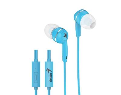 Auriculares HS-M320 con micrófono. Celeste