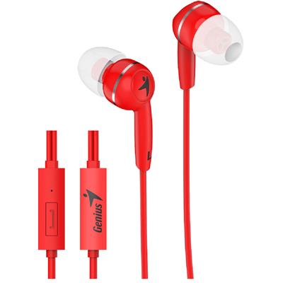 Auriculares HS-M320 con micrófono. Rojo