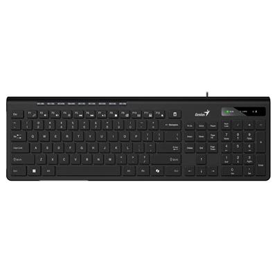 Teclado Genius SlimStar 230 II USB Black