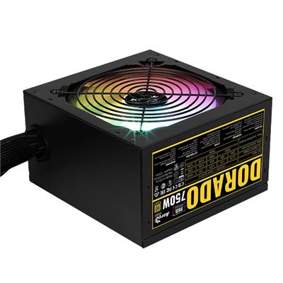 Fuente Aero Cool Dorado 750W 80 Plus Gold