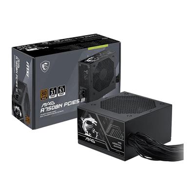 Fuente MSI MAG A750BN 750W 80 Plus Bronze PCIE 5.1 ATX 3.1