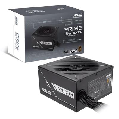 Fuente Asus Prime 750W 80 Plus Bronze Black