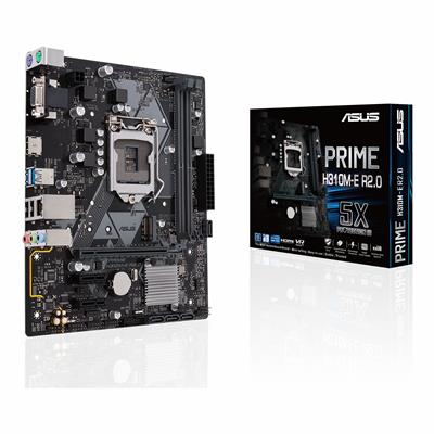 Mother Prime H310M-E R2.0 Marca Asus