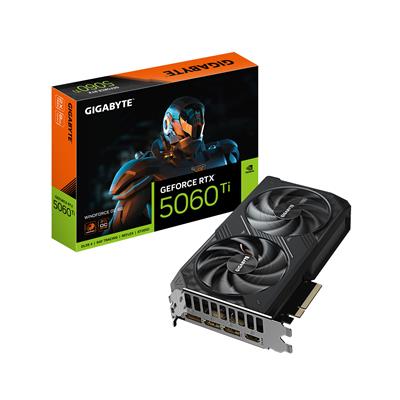 Placa de Video Gigabyte GeForce RTX 5060 Ti WINDFO
