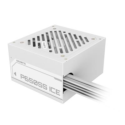 Fuente Gigabyte 650W Ice 80 Plus Silver White