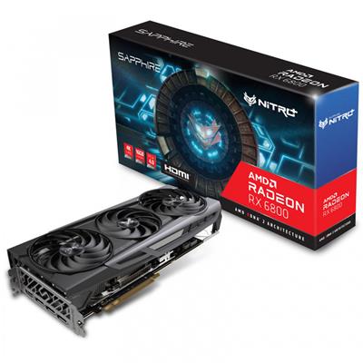 Placa De Video Sapphire LR Nitro Radeon RX 6800 16GB DDR6