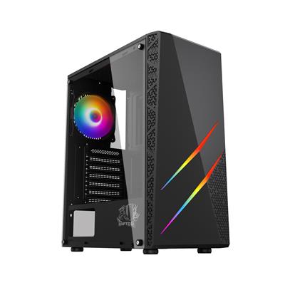 Gabinete Raptor Blaze Force TG Mid-Tower RGB Fan x1