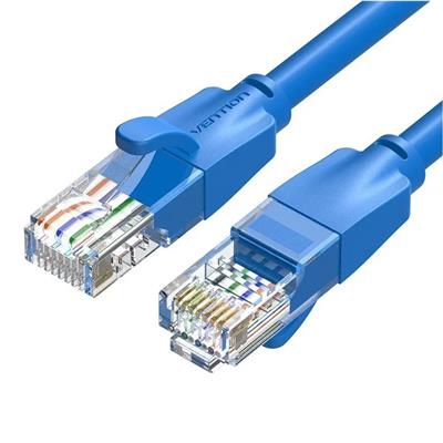 Cable De Red Vention CAT6 Patch Cord Gigabit Azul 5m