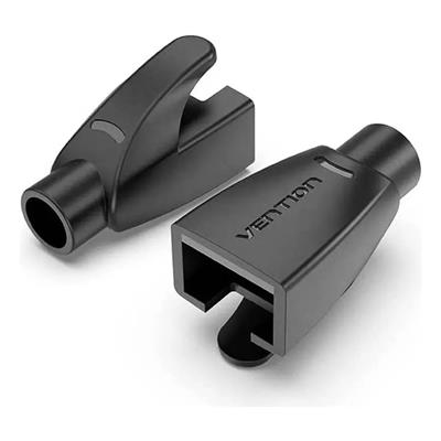 Capuchon Vention Fichas RJ45 Cable De Red Negro