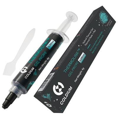 Híbrido Pasta Térmica y Pad Térmico Coldium Thermolink Gel-pro90 4g 16.2w/mk (2 en 1)