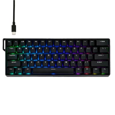 Teclado Magnético Aula Win60HE 60% Black SW Greywo