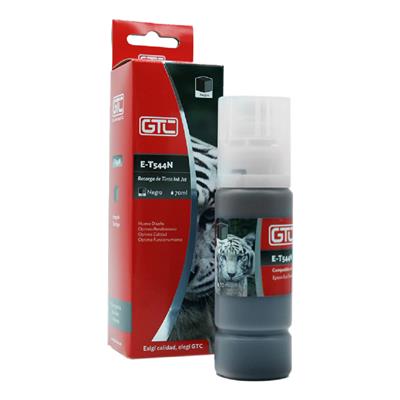 Tinta Alternativa T544 GTC Para Epson 70ml L3110 L3150 L5190 Negro