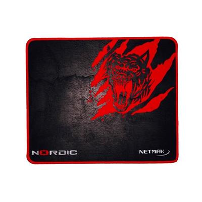 NETMAK PAD MOUSE GAMER 30X25 C/COSTURA NORDIC