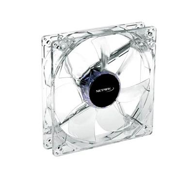 Fan Cooler 80x25 Netmak Led Roja