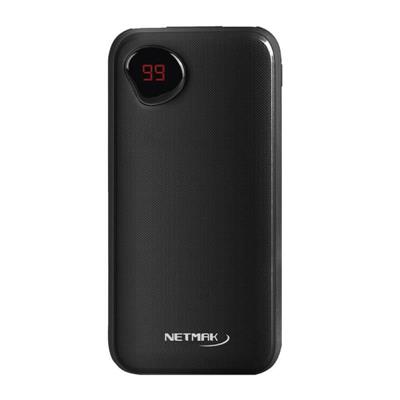 Power Bank Netmak 10000mAh Display Digital