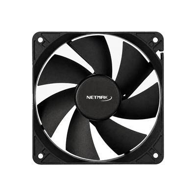 Fan Cooler Netmak NM-8025 Black 80mm
