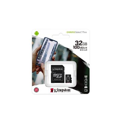 Tarj microSDHC 32GB Canvas Sele Plus c/ad