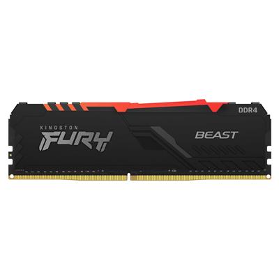 Memoria DDR4 Kingston 16GB 3200MHz Fury Beast RGB