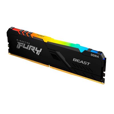 Memoria DDR4 Kingston 8GB 3200MHz Fury Beast RGB