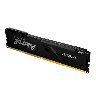 Memoria PC Fury DDR4 8GB 2666 Beast Negra 8 Gbit