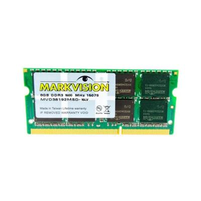 Memoria SODIMM DDR3 Markvision 8GB 1600 MHz 1.35V Bulk
