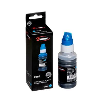 Botella De Tinta Evertec T504 Cyan