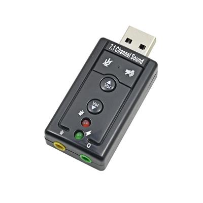 Placa de Sonido USB 7.1 Netmak NM-SU8CH