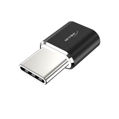 Adaptador Tipo C (M) A Mciro USB (H) Netmak NM-C103