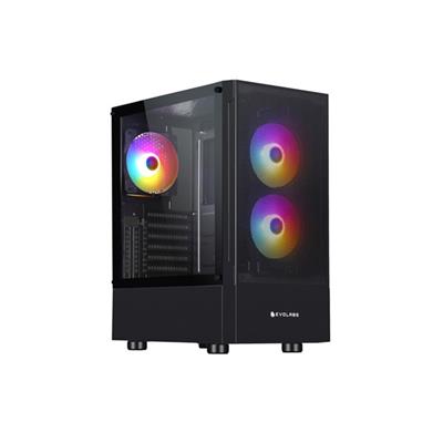 Gabinete Gamer EVOLABS SOPHYSTIX EVO-110A c/ FRGB Fan 120mm x3