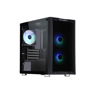 Gabinete Gamer EVOLABS INNOV8 EVO-210M c/ ARGB Fan 120mm x3