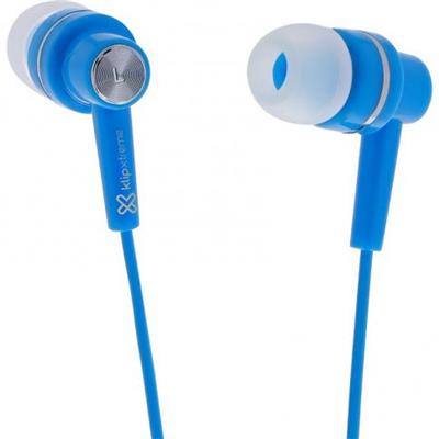 Auriculares Stereo Earphones  Azul Klip Xtreme