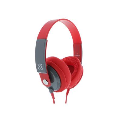 Auriculares Obsession Over-Ear Rojo Klip Xtreme