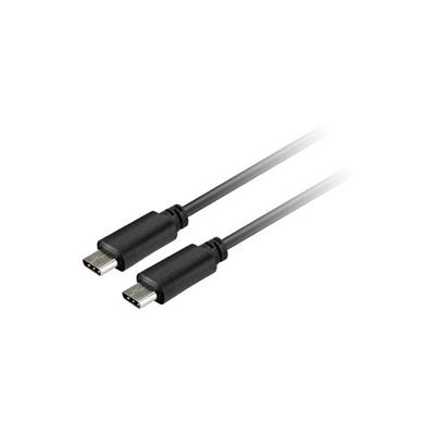 Cable Tipo C Macho a Tipo C Macho 24AWG 1.8M Diam 4mm