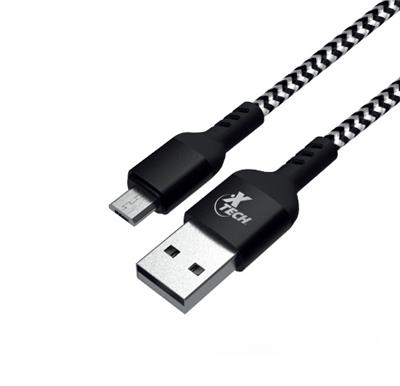 Cable USB 2.0 a Micro-USB Xtech XTC-366 Trenzado