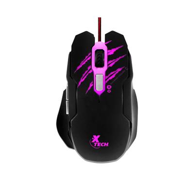 Mouse X-TECH Lethal Haze de 6 Botones Gaming