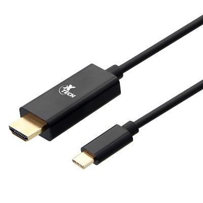 Adaptador Xtech USB C a HDMI Macho 1.80m XTC-545
